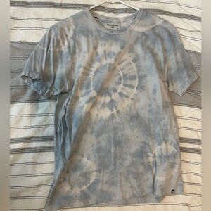 Billabong Medium T Shirt tie dye blue tee
